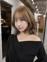 シーテメゾン(Ciete Maison)&nbsp;レイヤーくびれボブ×ミントベージュ