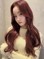 アンドカオマワリカットファム(Fann.)&nbsp;髪質改善 レイヤーカット 韓国風 神戸三宮元町 艶髪 顔周り 前髪