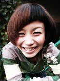 アシメマッシュボブ
