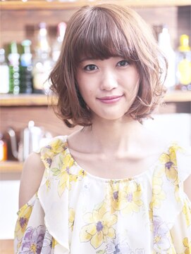 モニカ 横須賀中央店(Monica) ランダムカールでつくる☆ふんわりウェーブヘアー☆