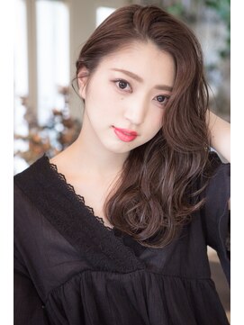 イロドリ ヘアーデザイン(IRODORI hair design) IRODORI　ワンサイドセミロング  【西尾一寛】