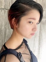 ハンサムショート×インナーカラー