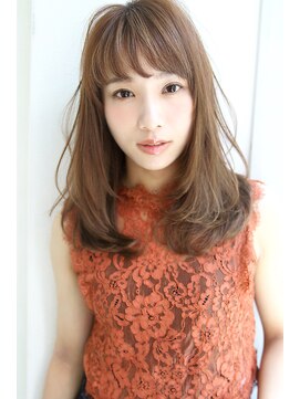 ロゼ 茨木(Rose) 【Rose/茨木】大人かわいい＿ひし形シルエット＿セミロング