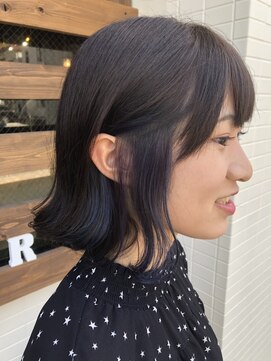ヘアストーリーゼロ Hair Story ZERO ゆるかわインナーカラー