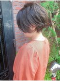 【二階堂光孝】小顔丸みショート　大人可愛い無造作パーマ