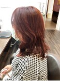 艶髪◎スカーレット×髪質改善 大人可愛い結べる長めボブ