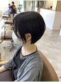 小顔補正立体カット