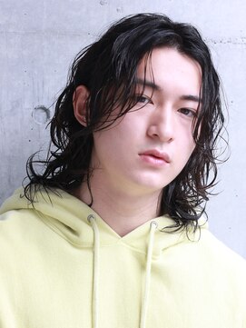 マイロ(mailo) 色気のあるセミウェットグランジパーマスタイル