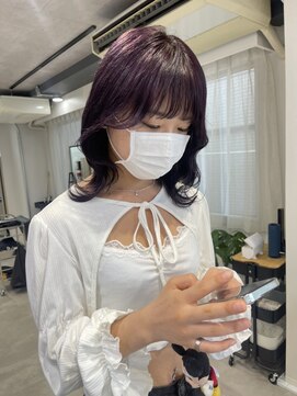 ツキ 横浜店(tuki) インナーカラーケアブリーチイヤリングカラーハイライトレイヤー