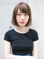 まとまりボブスタイル