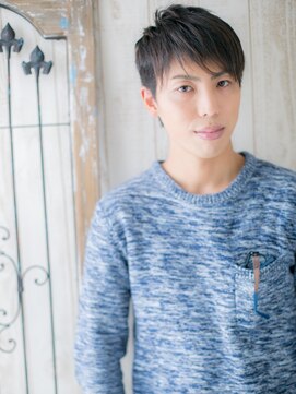 グルーミングサロン バーバー キャッスル 北浦和西口(Grooming salon Barber Castle) 爽やかヘーゼルベージュ束感ショートレイヤーQ