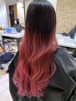 アジールヘア 池袋東口店(agir hair)&nbsp;ピンクグラデーション 池袋東口