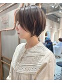 【工藤昴】グレージュカラーボブウルフココアベージュ【錦糸町】