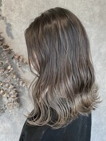 ページボーイ 高松レインボー店(PAGE BOY)&nbsp;ゆるふわロブ×くすみベージュ