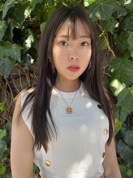 ディフィー 渋谷(defi) 大人可愛い20代30代40代小顔ストレートロング