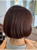 丸めボブ