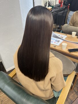 クオーレ(CUORE) 酸性縮毛矯正で艶髪