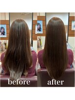 サラジュ 三田店(SARAJU) 髪質改善【極】うねり、広がりを解消★サラサラで潤う美髪へ