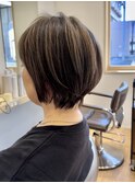 脱白髪染めハイライト/白髪染め/白髪ぼかし/デザインカラー