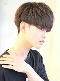 ツーブロックマッシュ流行束感韓流爽やかメンズショート