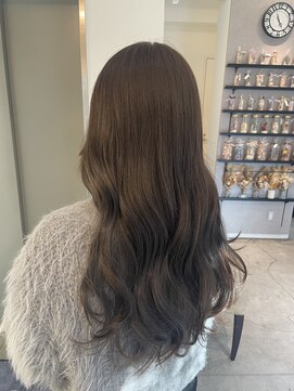 アヴァンスアンス 広島袋町店(AVANCE.ens) 透明感とグレージュカラー