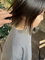 ダブル(W)&nbsp;【hair salon W】キッズカットにインナーカラー