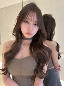 ロンドウル 熊本(Lond ulu) 大人美人なlayer style /ネオ韓国layer cut/フォギーベージュ