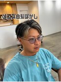 白髪ぼかしハイライト