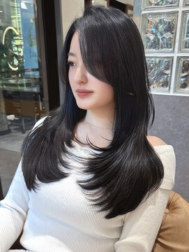 ロンド ジュルード 名古屋(Lond jeloud) ショート ボブ インナー 艶髪 韓国風 レイヤーカット 102