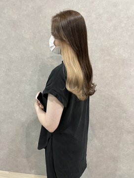 プレイスアワセ(place awase) 髪質改善/インナーカラー/ブリーチ/ボブ/ケアブリーチ/韓国/