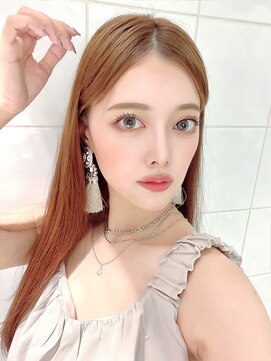 シェリー 仙台(Cherie) 20代30代ピンクベージュ髪質改善カラー韓国ヘア透明感