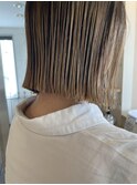 切りっぱなしボブ
