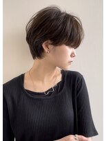 イヴォークトーキョーオーサカ(EVOKE TOKYO osaka)&nbsp;マッシュショート かっこいい 耳かけ 似合わせ レイヤーカット