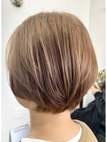 フー バイ セリナ(Fuu.by serina)&nbsp;ショートと相性◎ ハイトーンベージュショート