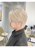 　ニュアンスパーマ/韓国マッシュ/スパイキーショート/渋谷 