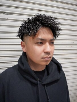 メンズグルーミングナンバーナイン(MEN'S GROOMING NUMBER NINE) ツイストスパイラル/姫路メンズパーマ/【早田隼哉】