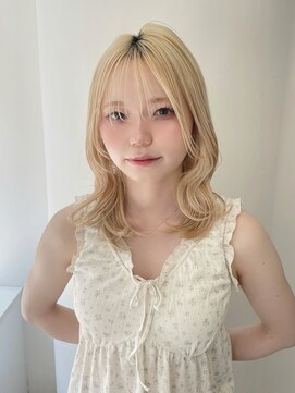 エアー 銀座(air) ロングレイヤー/韓国/ヨシンモリ/髪質改善/モテ髪