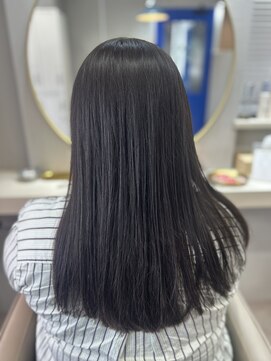 アオ 花咲町(a-o) ツヤツヤサラサラ髪質改善ストレート♪