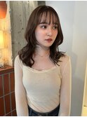 オリーブベージュ　ベージュブラウン　髪質改善　丸の内　MISAKI