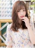 フレンチガーリー小顔抜け感バレイヤージュh4志木20代30代40代