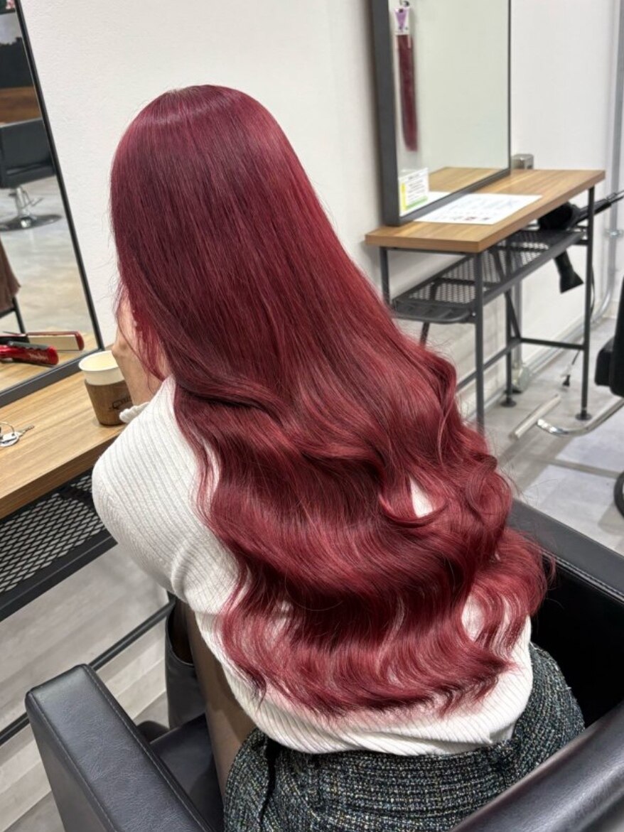 2025年-2026年冬】赤髪の髪型・ヘアアレンジ｜人気順｜ホットペッパー