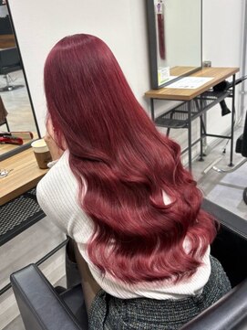 ネクスト 池袋(NEXT) 【ダブルカラー】エクステロング/艶髪/赤髪ロング