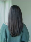 暗髪ロング【髪質改善/ヘッドスパ/カラー/いわき】