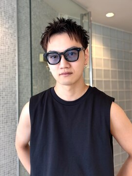 ラパンセヴェールメンズ 栄(LA PENSEE VERT MEN'S) ザクザク感強めスパイキーショート