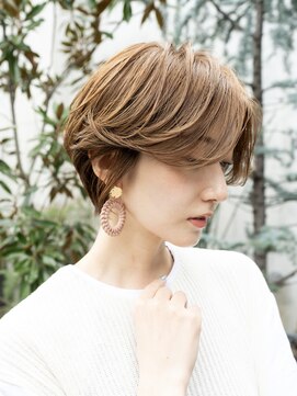 センスヘア(SENSE Hair) 大人可愛い抜け感ショートボブ