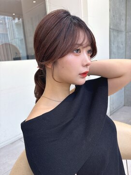 ロンドメリア 天神大名店(Lond Melia) ミディアム/暗めカラー/グランマッシュ/デザインカラー