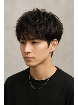 ナチュラルな束感と柔らかいシルエットが魅力の王道モテスタイル