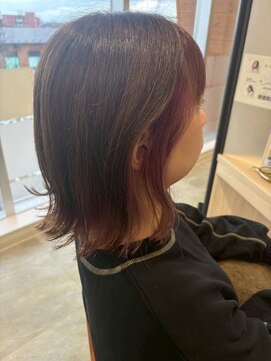 リモア(limore) インナーカラー/ピンクカラー/棚澤なつみ