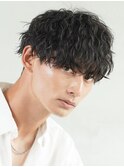 渋谷アクティブショートルーズパーマシャドウパーマ波巻きパーマ