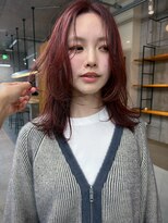 サン(son)&nbsp;ミディアムレイヤースタイル